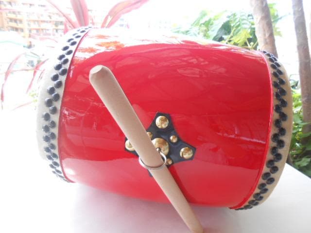 個数限定　新品未使用(送料無料)14.000円　エイサー用小太鼓14cm撥付き