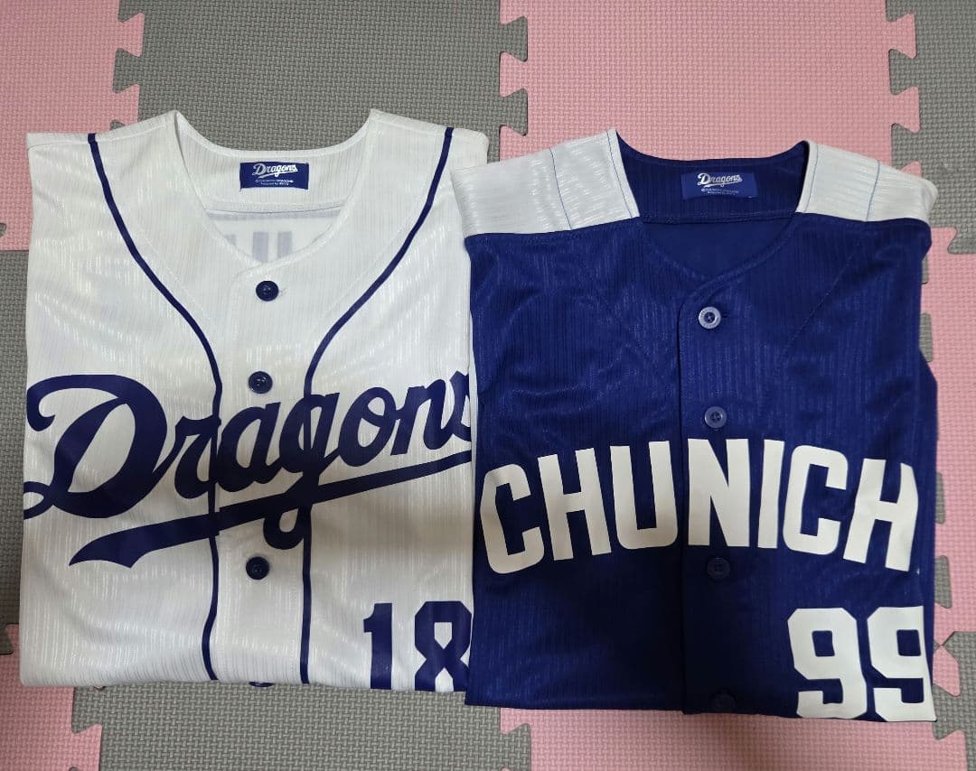 松坂大輔　中日ドラゴンズ　ユニフォーム2枚セット　背番号99　18　レア
