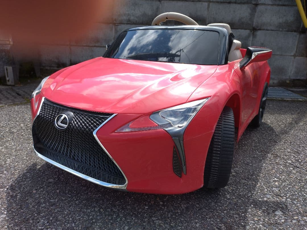 Lexus LC 500 電動ミニカー レッド　乗用ラジコン