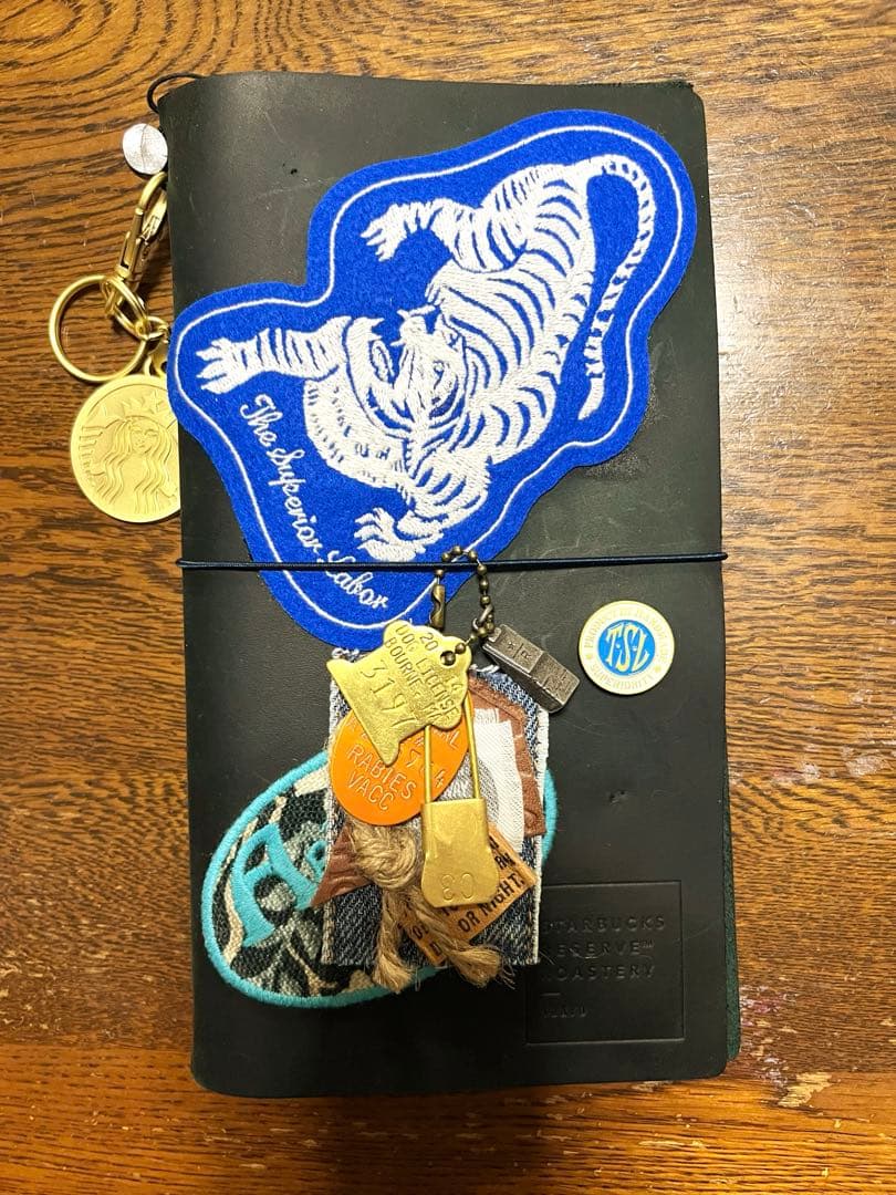 トラベラーズノートスターバックスロースタリーレギュラーサイズブルーUSED、他…