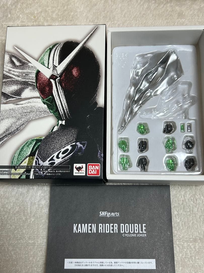 ★リペイント済★ 真骨彫製法★ 仮面ライダーW サイクロンジョーカー★