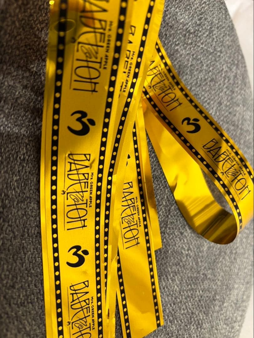 ミセス　バベル　金テープ　チケット　缶バッジ　北海道　札幌