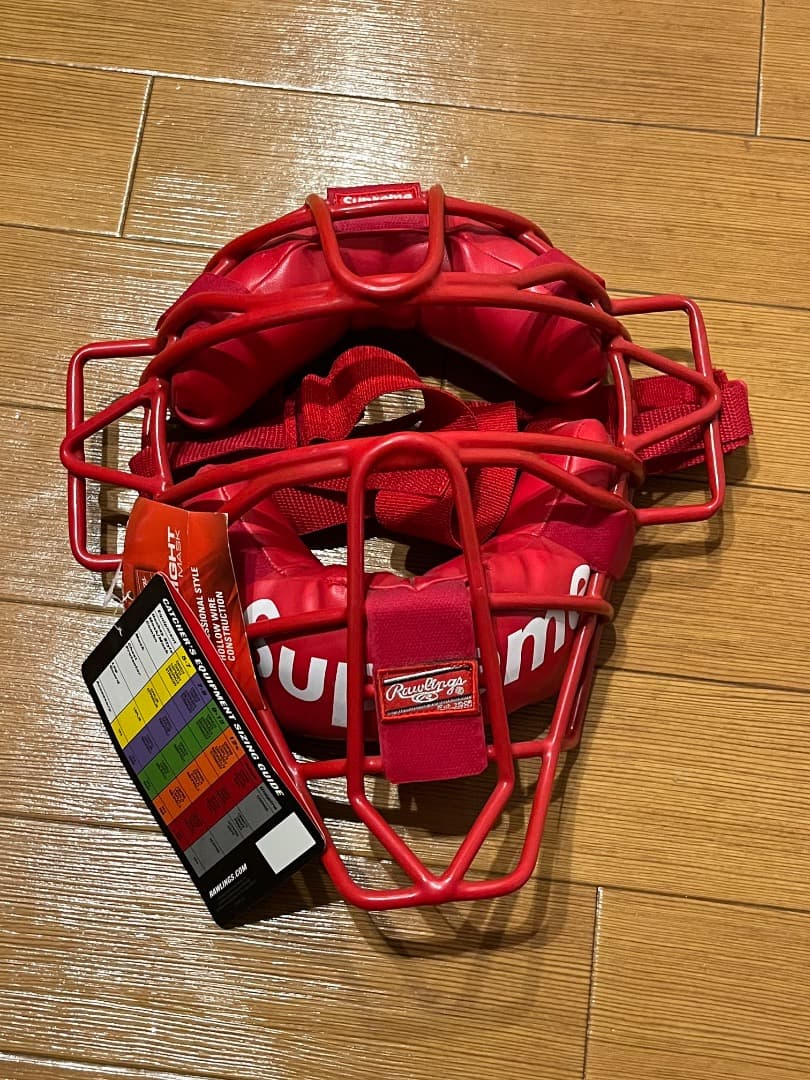 防具 Supreme 18ss Rawlings Catcher's Mask