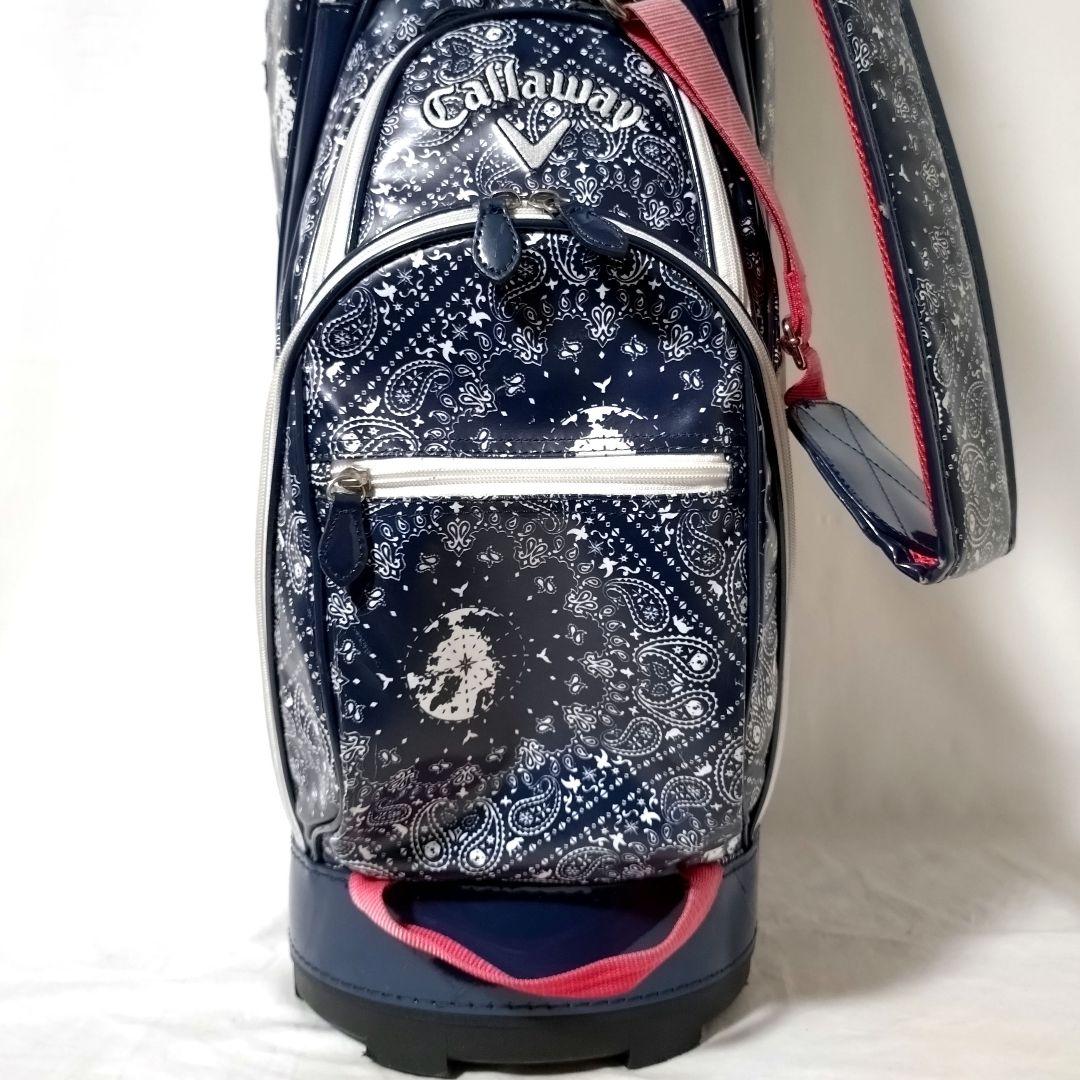 Callaway　キャディバック　ゴルフバッグ　キャロウェイ　ペイズリー柄