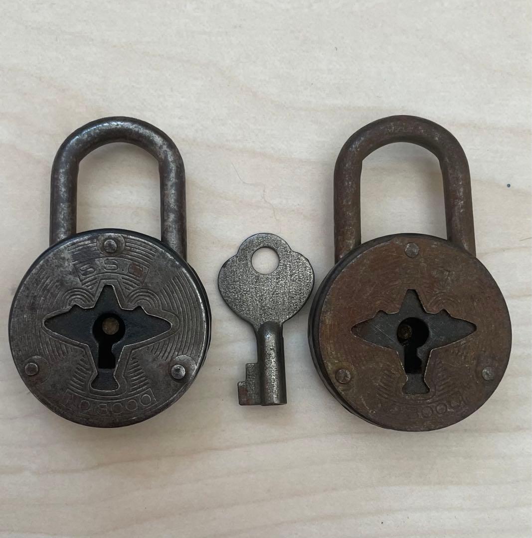 戦前　戦闘機　鍵　2本セット　ビンテージパドック