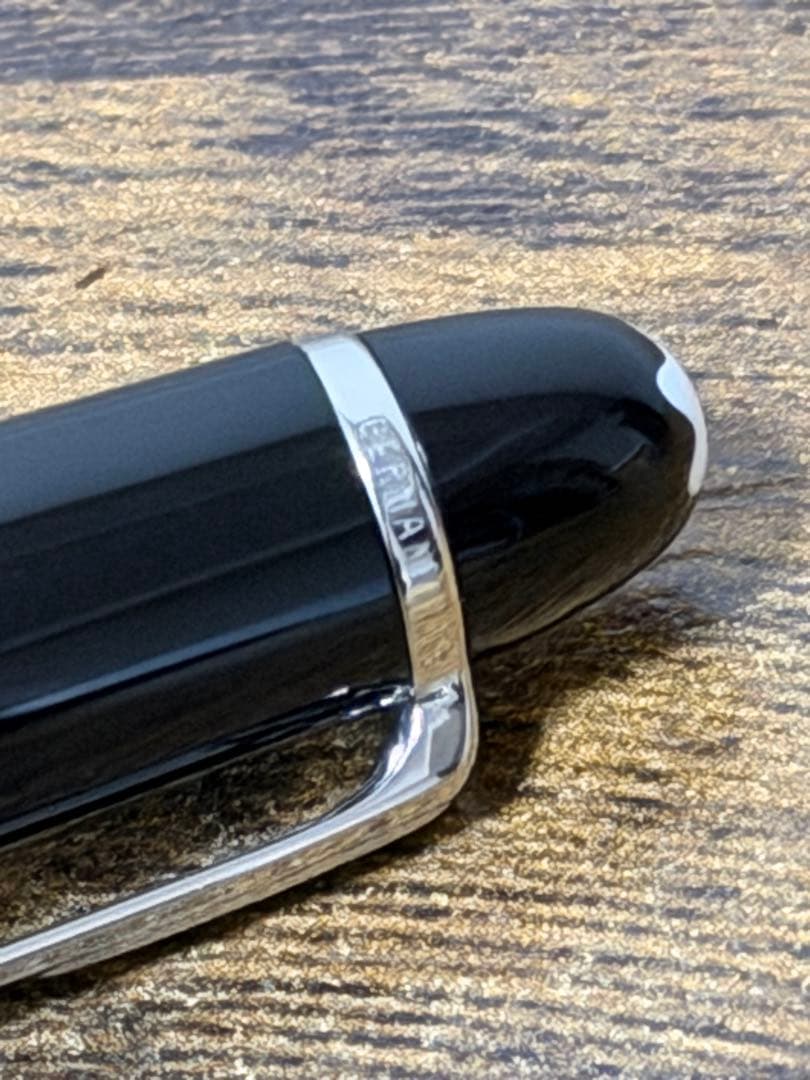 試筆のみ　P145 プラチナライン　14k バイカラー　万年筆　Pix刻印　M