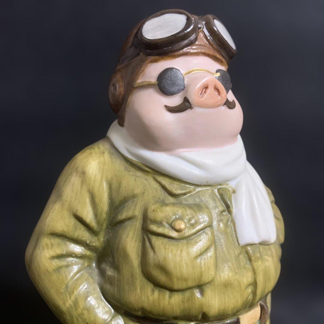 紅の豚 ポルコロッソ オルゴール付きフィギュア ジブリ