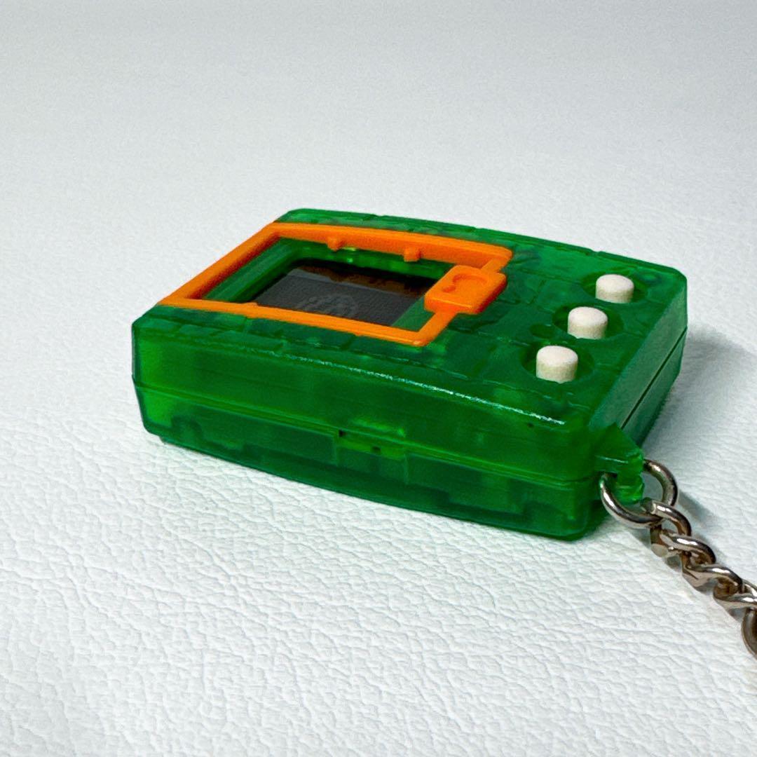 【美品 当時物】デジタルモンスター Ver.5 クリアグリーン 初代 デジモン