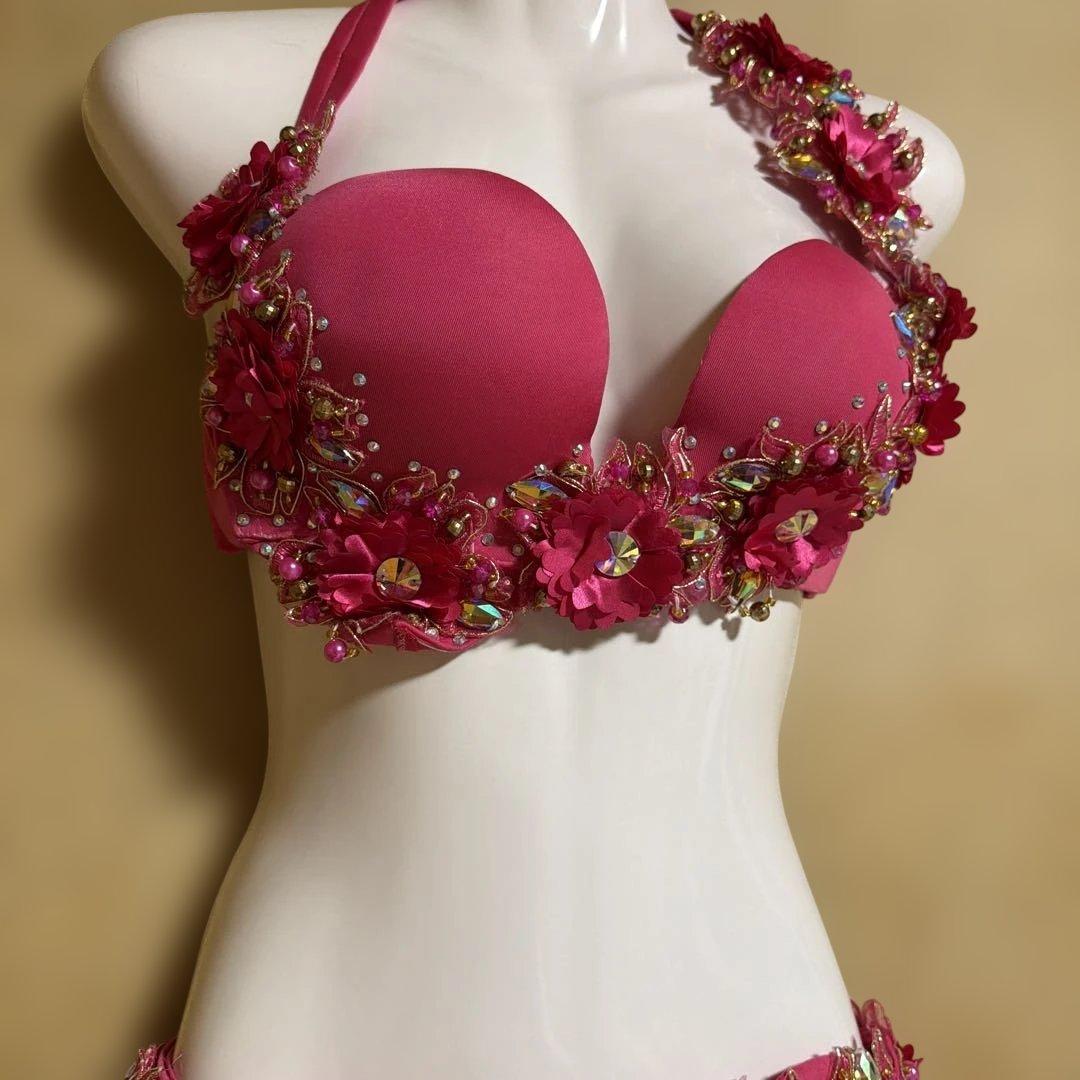 ベリーダンス フラワー装飾 セットアップ