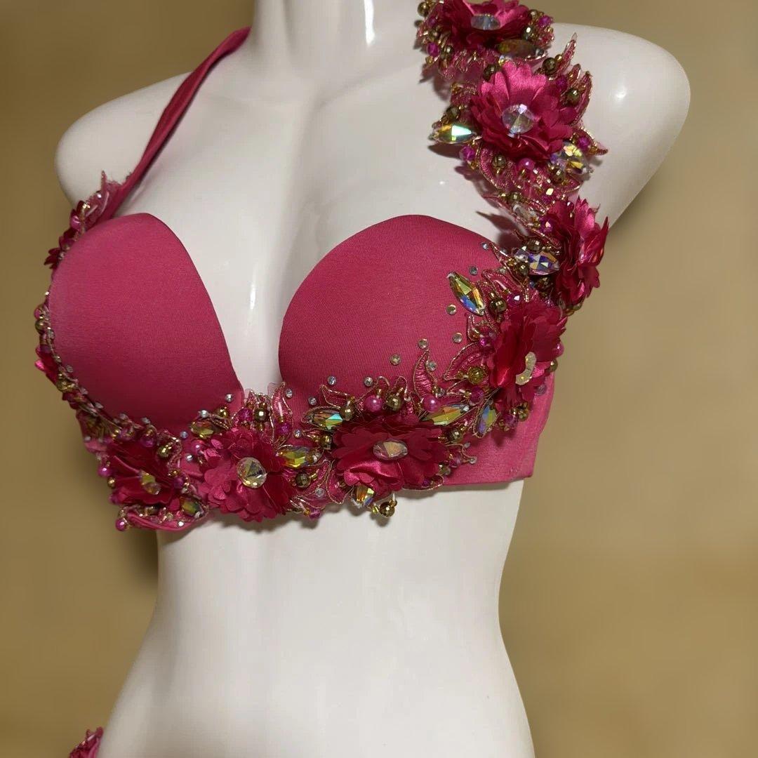 ベリーダンス フラワー装飾 セットアップ