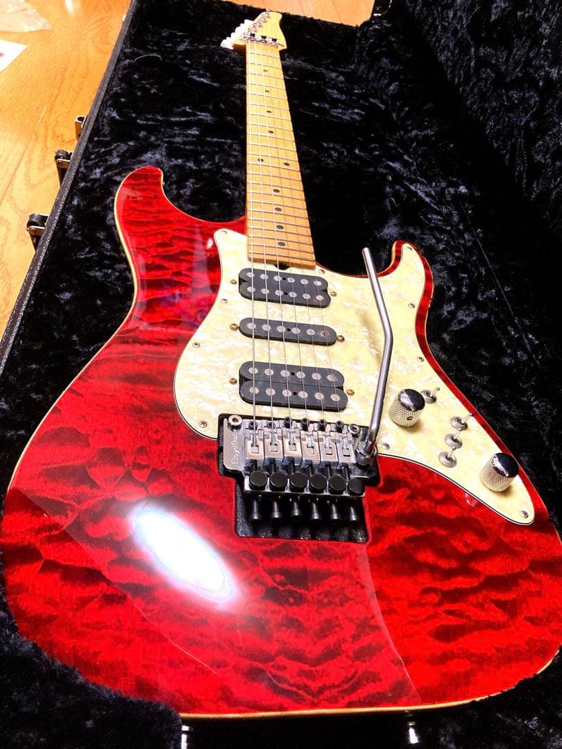 ギター Tom Anderson Drop Top Classic Cajun Red