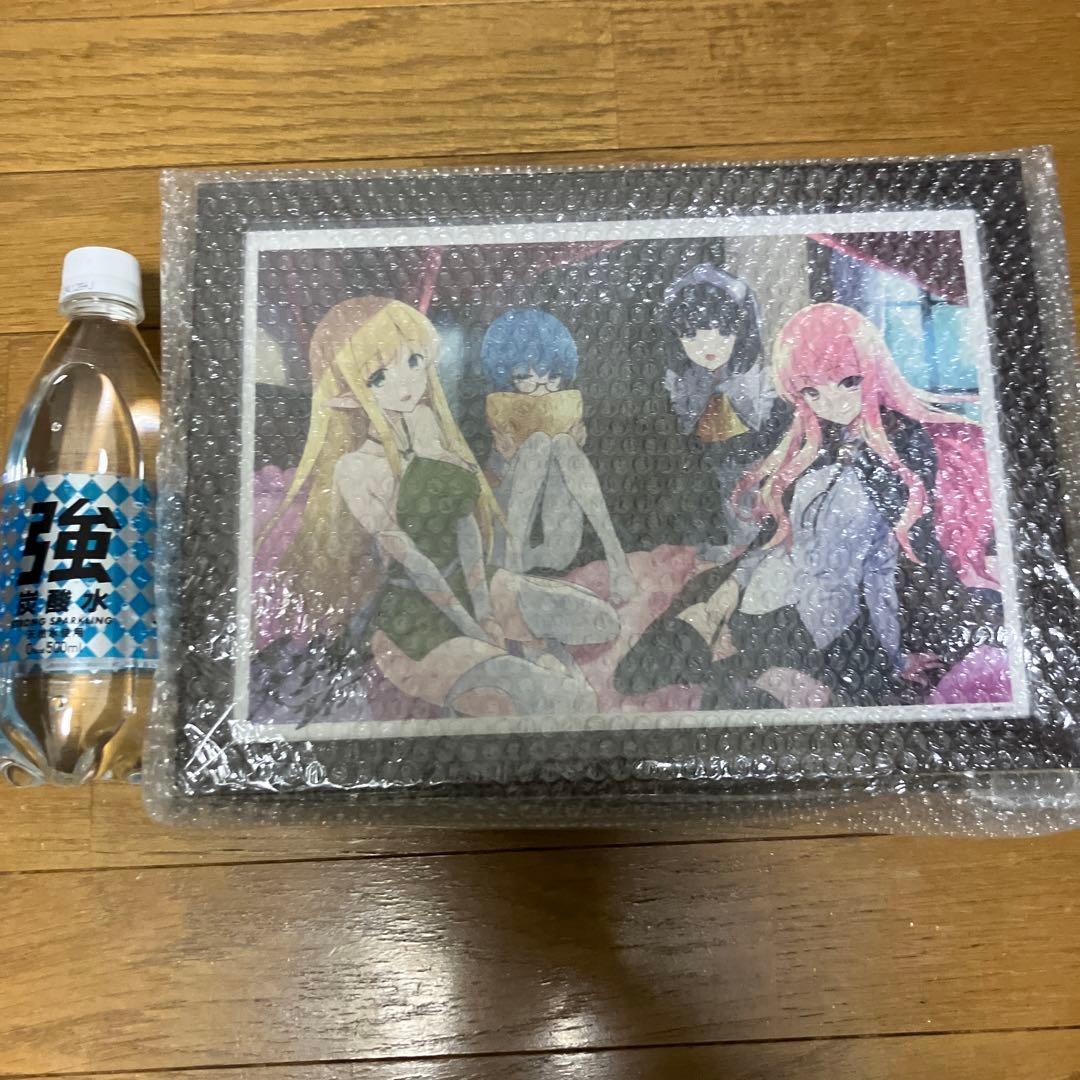 【新品未使用】ゼロの使い魔　完結記念展 書き下ろし原画サイン入り 4枚セット