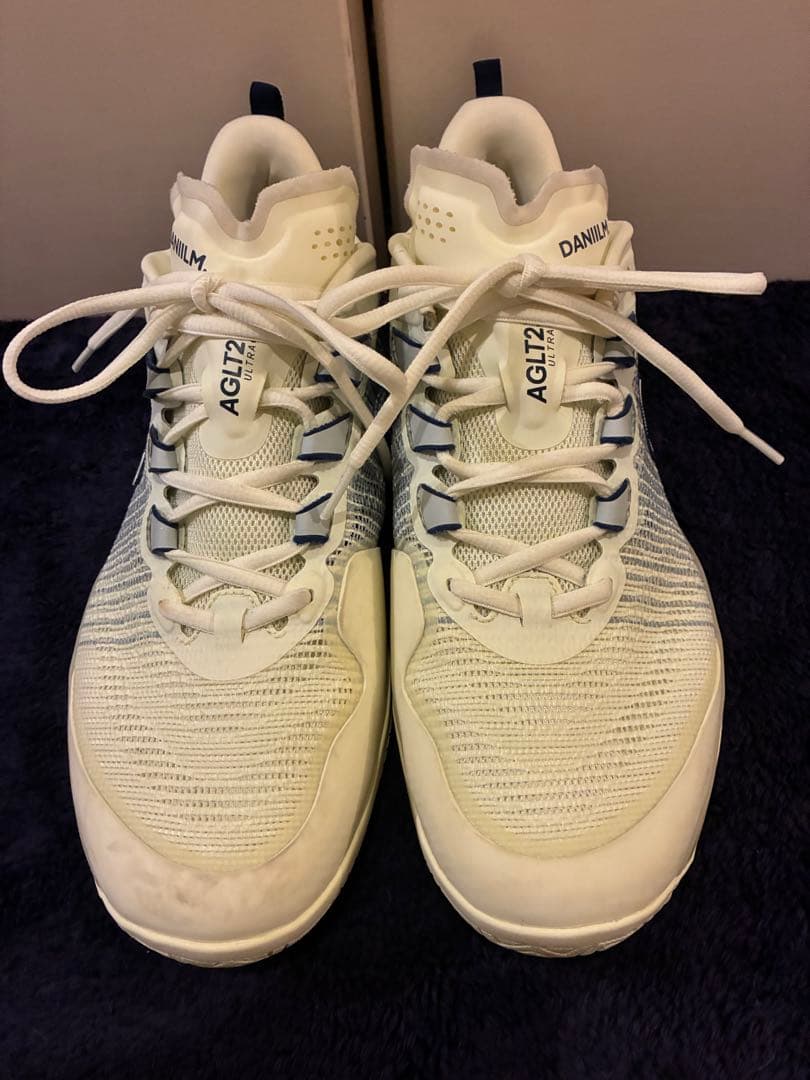 LACOSTE AGLT23 ULTRA テニスシューズ 黄色27 YONEX