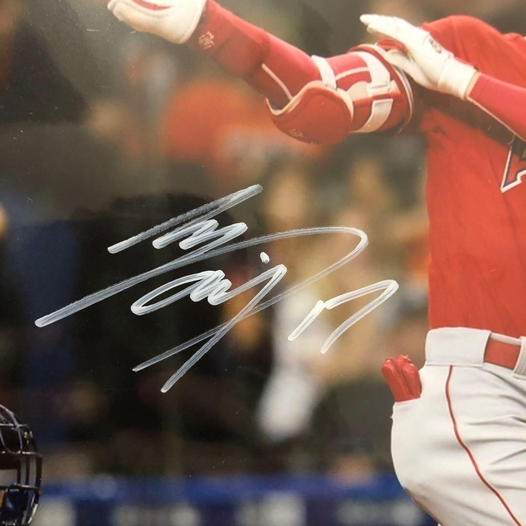 MLB 大谷翔平　直筆サイン入りPhoto エンジェルス ドジャース