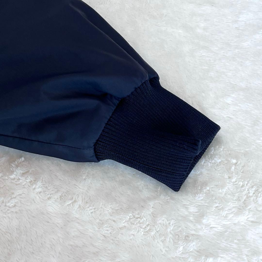 美品✨Mizuno ミズノ グラウンドコート グラコン 中綿 XL 紺 赤