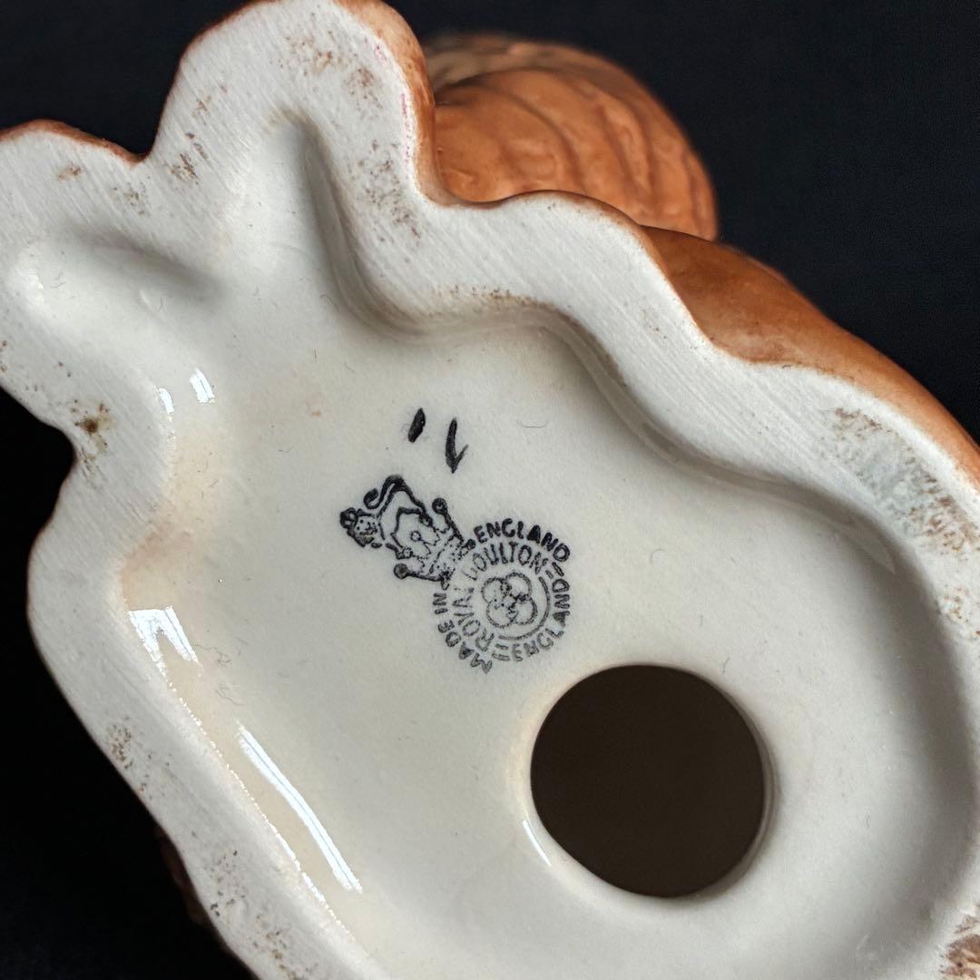 vintage   ロイヤルドルトン 陶器製 猫の置物