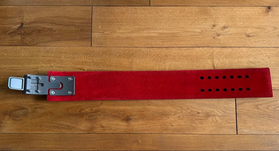 SBD トレーニング・パワーベルト 黒・赤