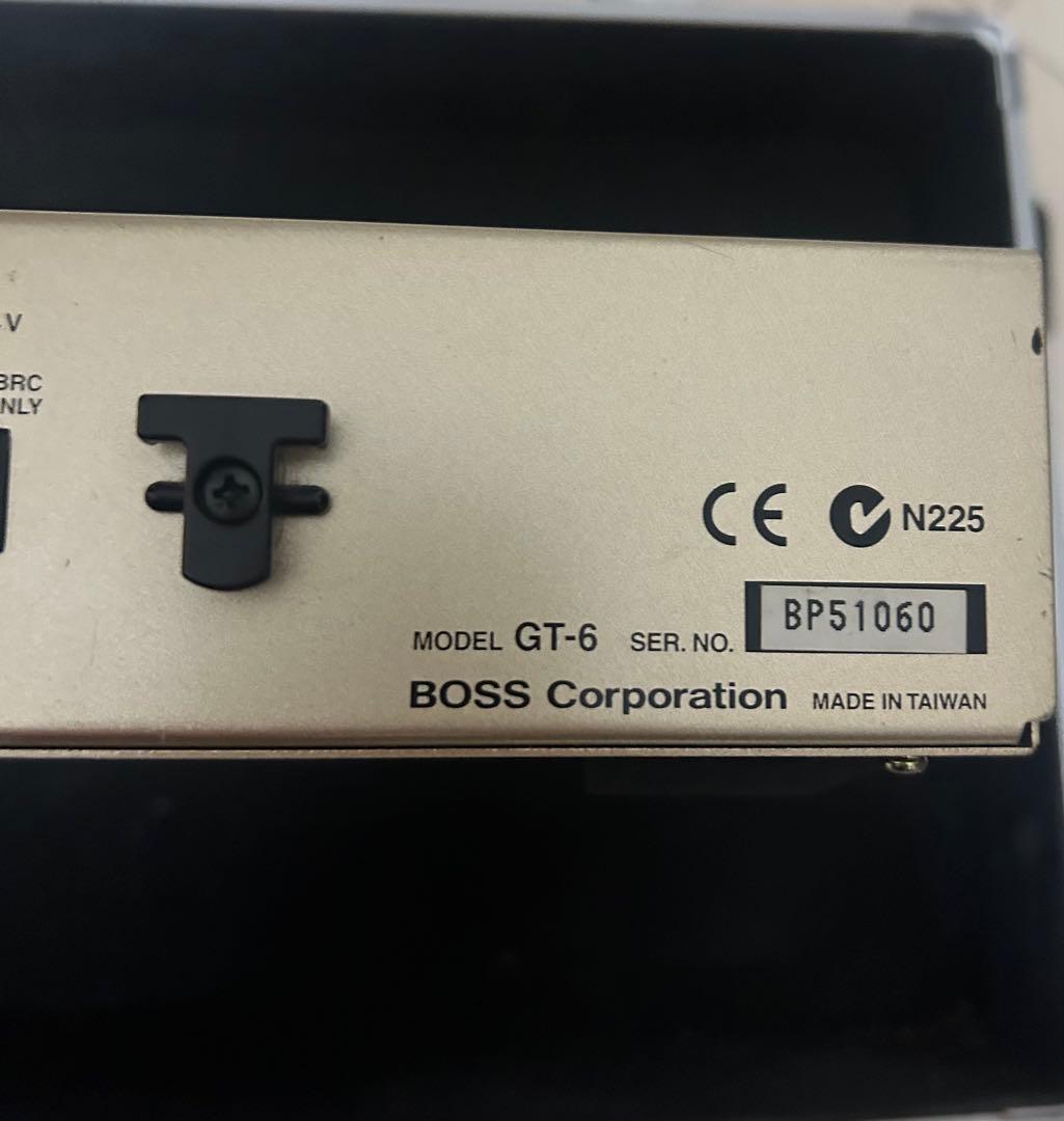 BOSS GT-6 ギター用　マルチエフェクター