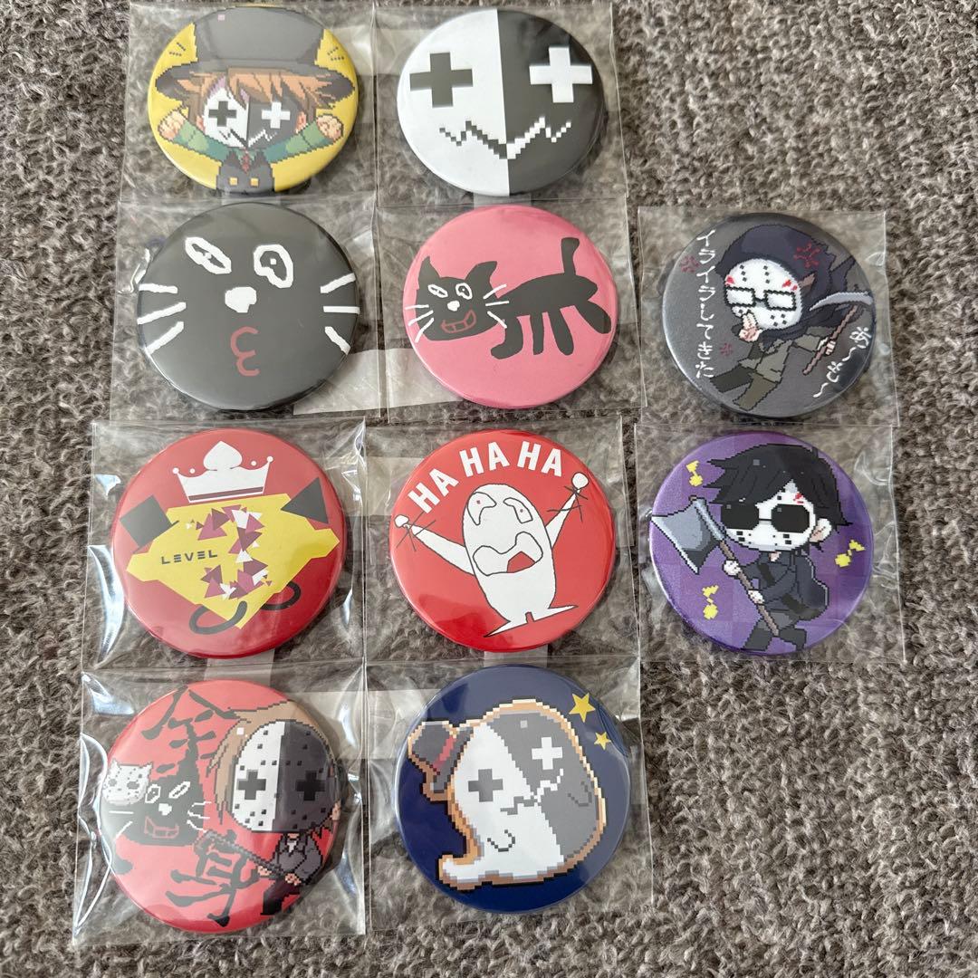 【匿名配送】LEVEL.3 ランダム缶バッジセット