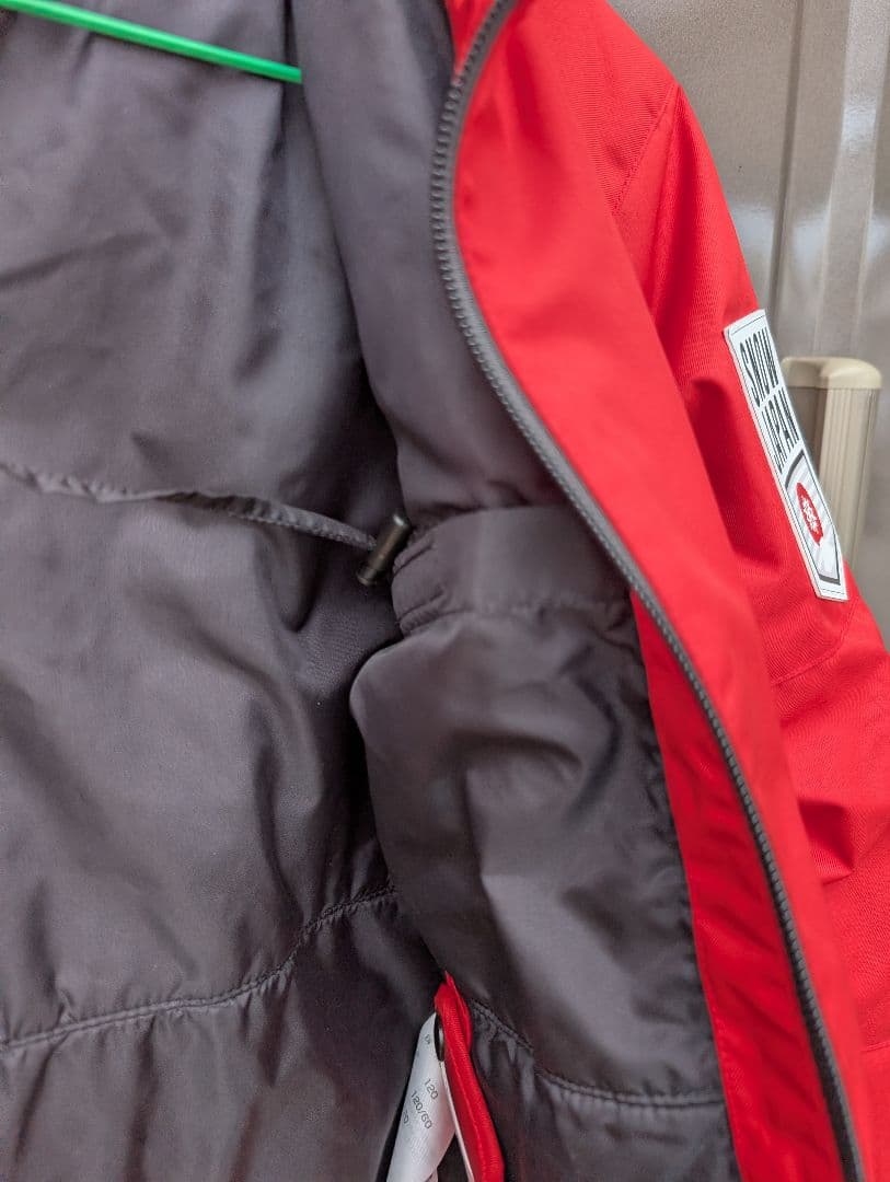 Mizuno スキーウェア 子ども用 赤黒　120cm