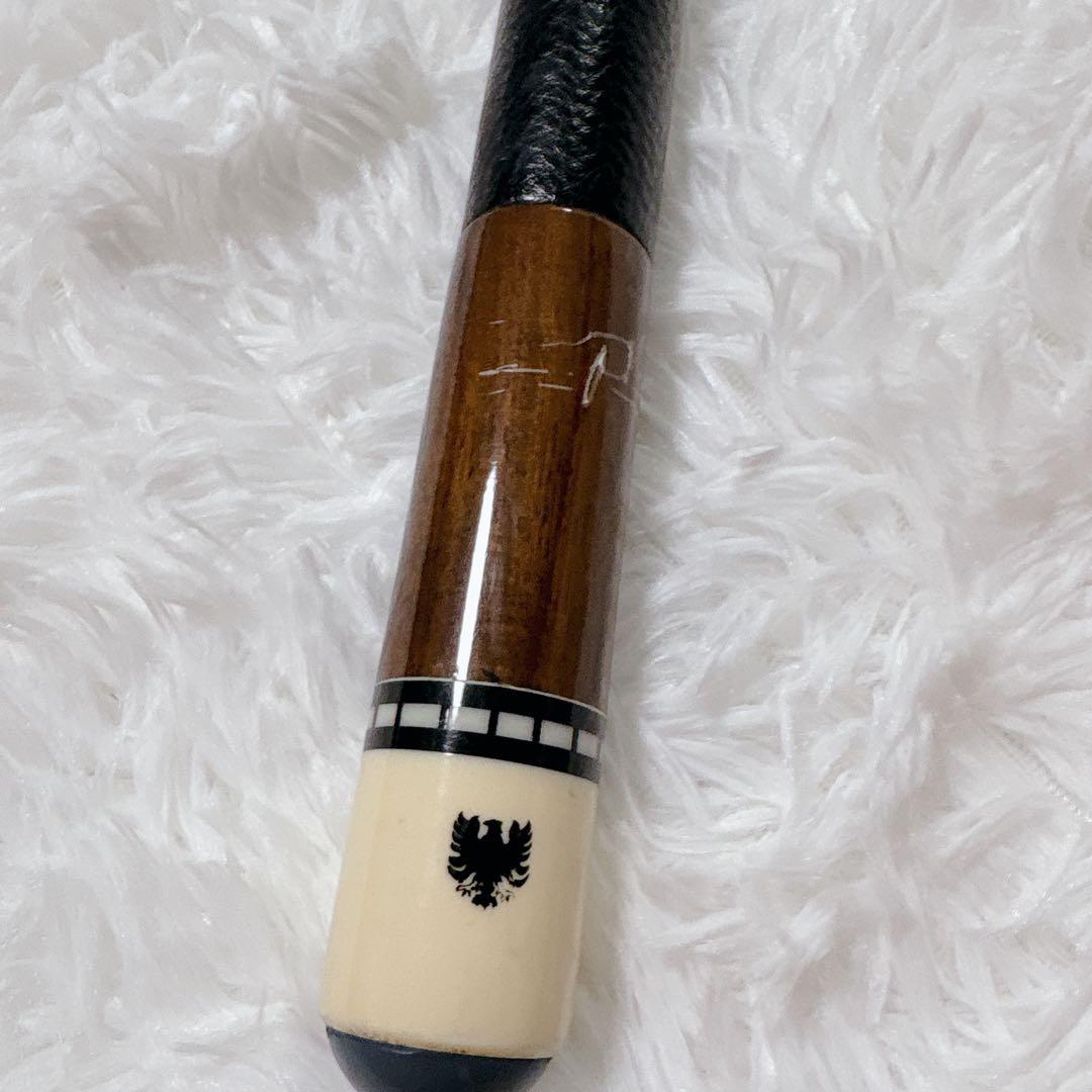 ヴィンテージ品 石垣キュー 2ピース ビリヤードキュー 革巻き/ハードケース付