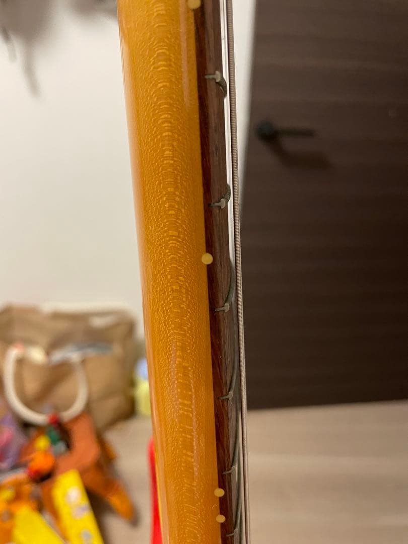 フェンダーストラトキャスター　レースセンサー　フィエスタレッド