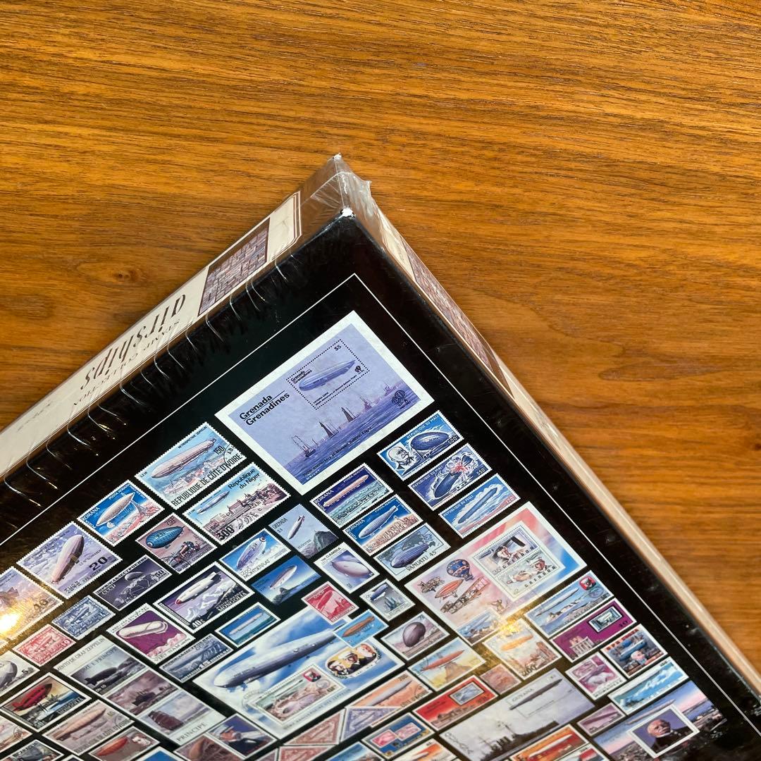 ジグソーパズル　エアシップ　伊藤祐介　スタンプコレクション　1000P 切手