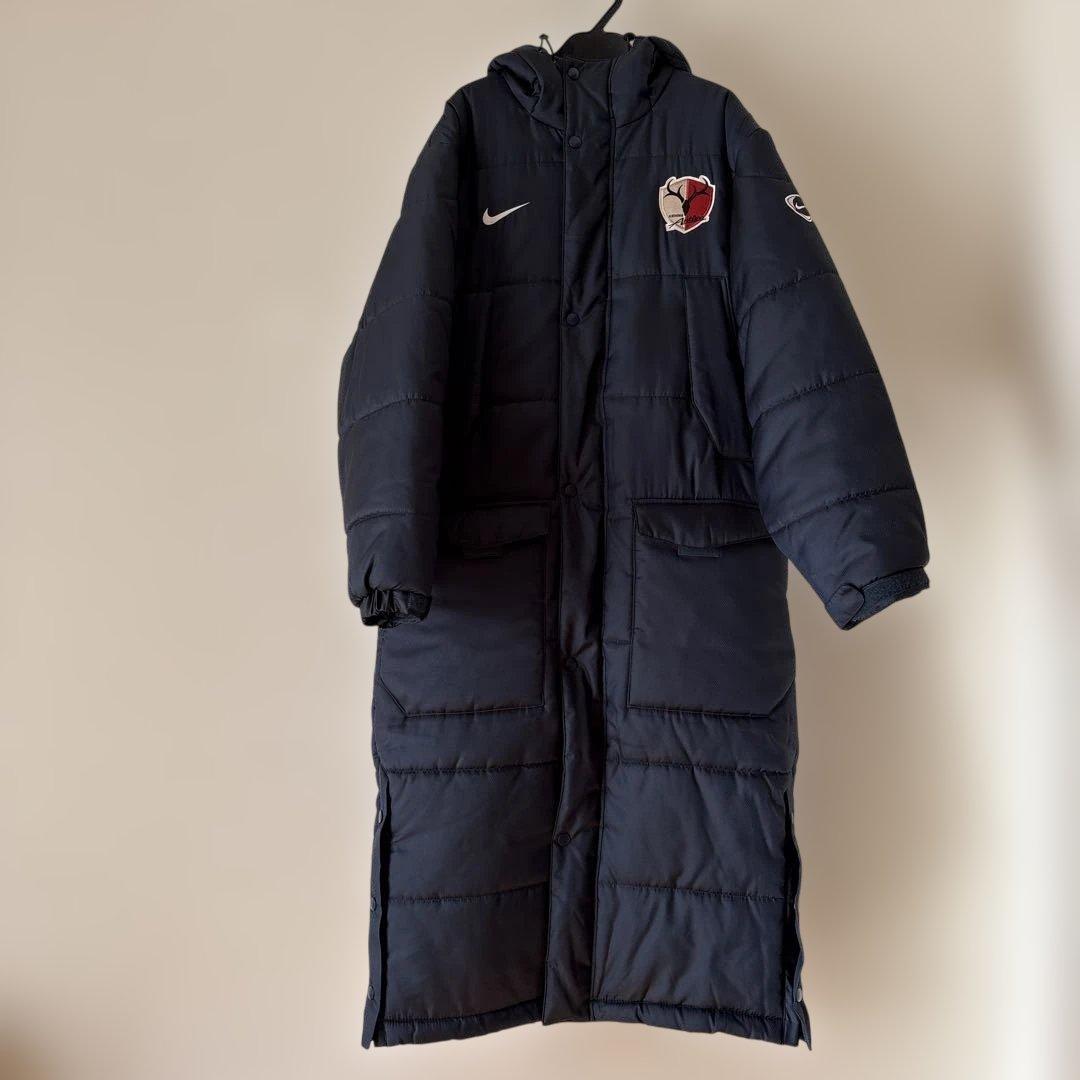 美品　鹿島アントラーズ ベンチコート 防寒　Sサイズ