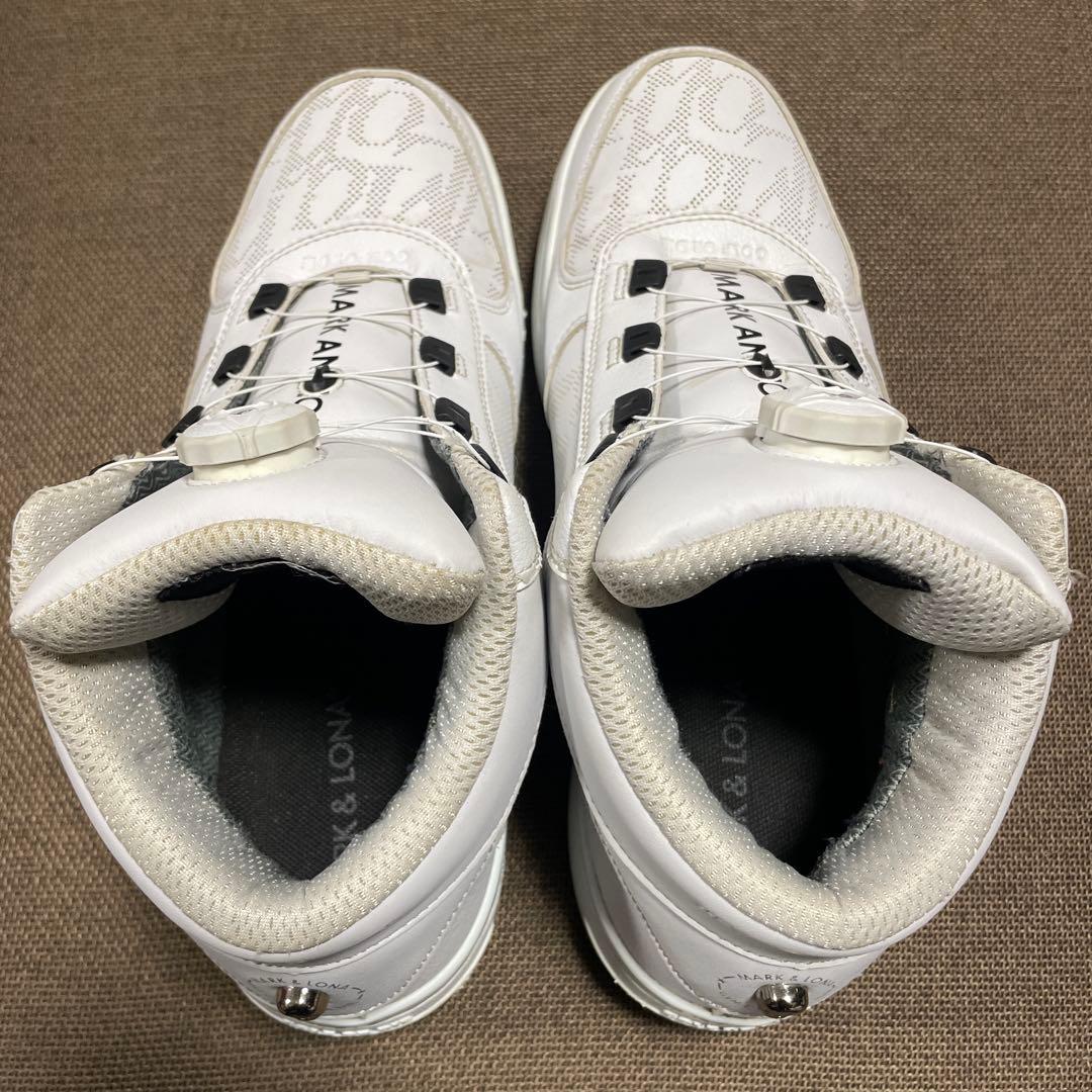 MARK&LONA マークアンドロナ ゴルフシューズ スパイクレス ホワイト