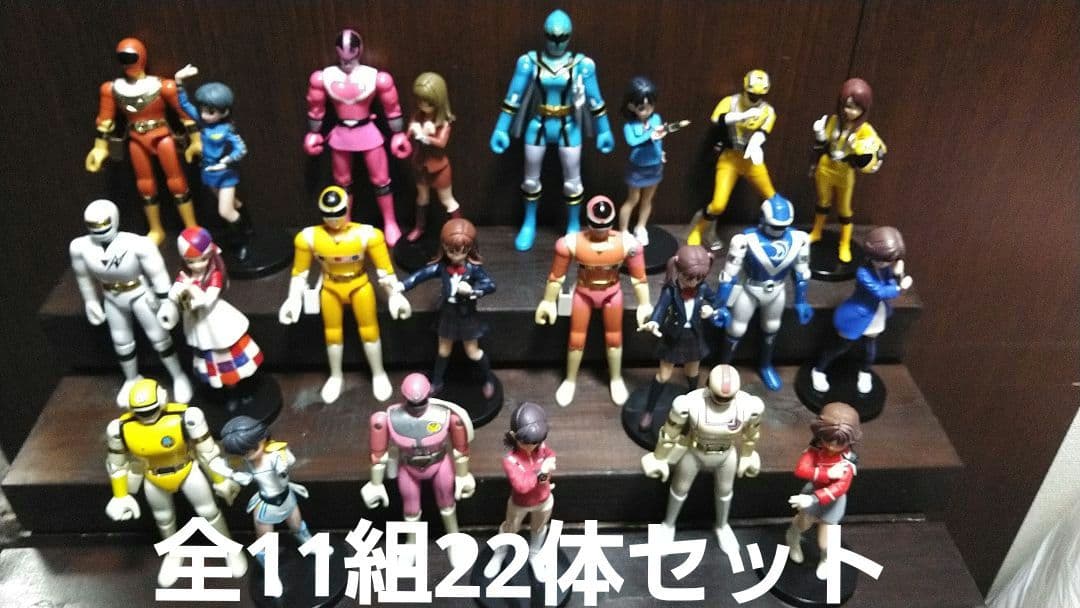 ポピー★バンダイ★ガールズインユニフォーム★超合金ヒーロー★22体セット