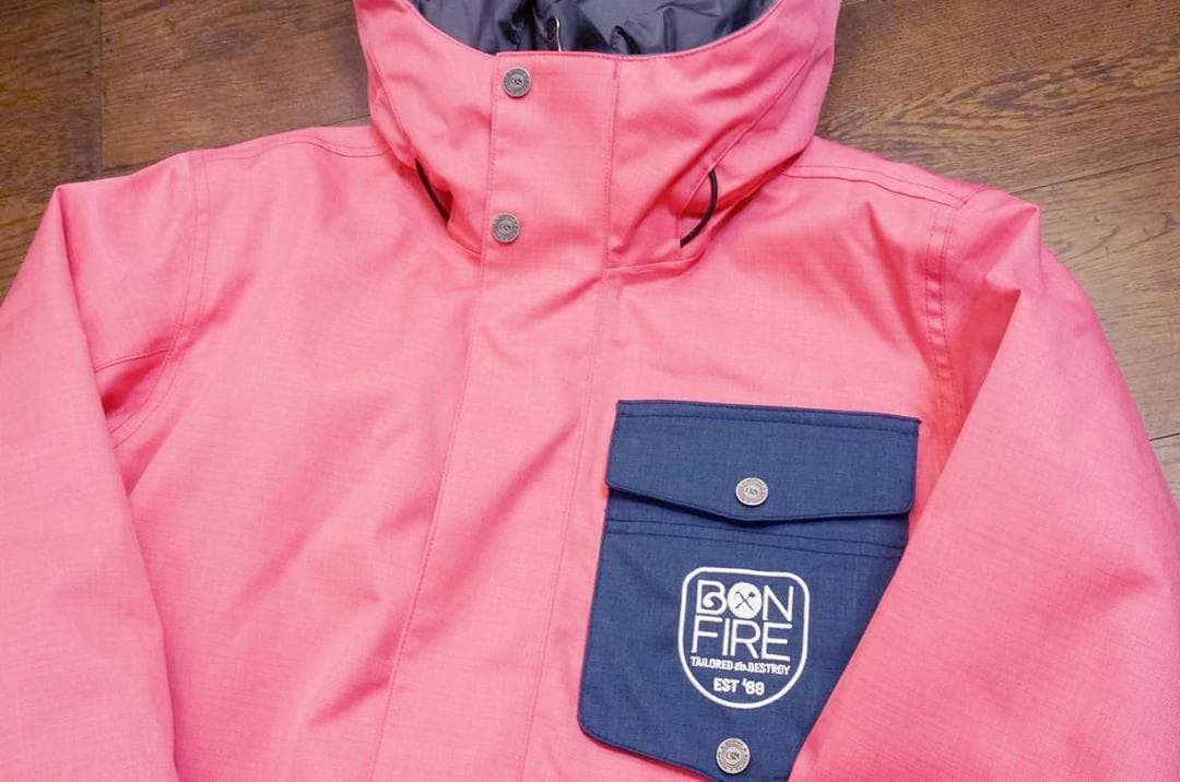 美品 BONFIRE ボンファイア スノーボードウエア ジャケット M
