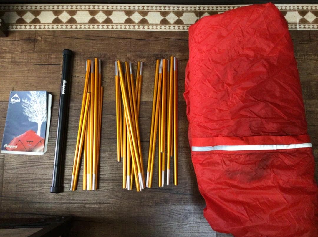 値下げ！【使用5回未満】Wiglo LT4 Red※インナー紛失／Bergans