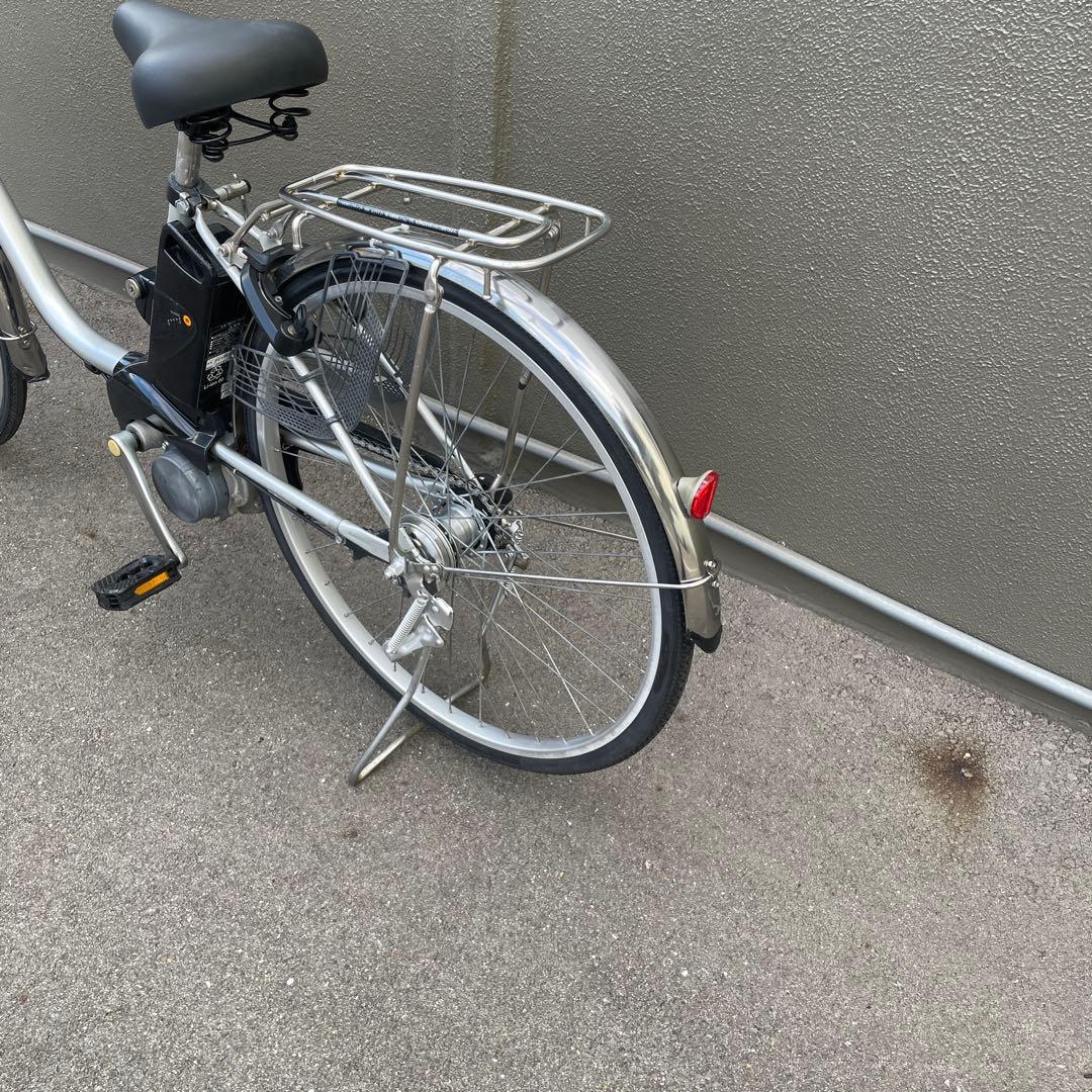 パナソニック電動アシスト自転車26インチシルバー