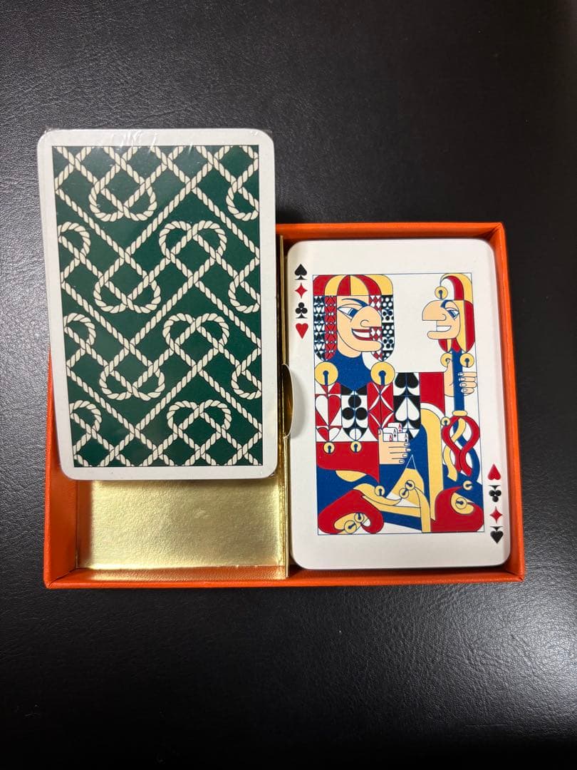 HERMES アートワーク トランプ 2デッキ