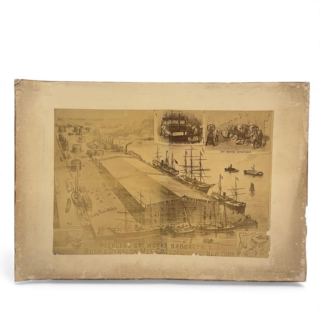 【珍品】写真師 森川 兵庫県港湊川 堤上公園 大型古写真 戦前 大正 歴史的資料