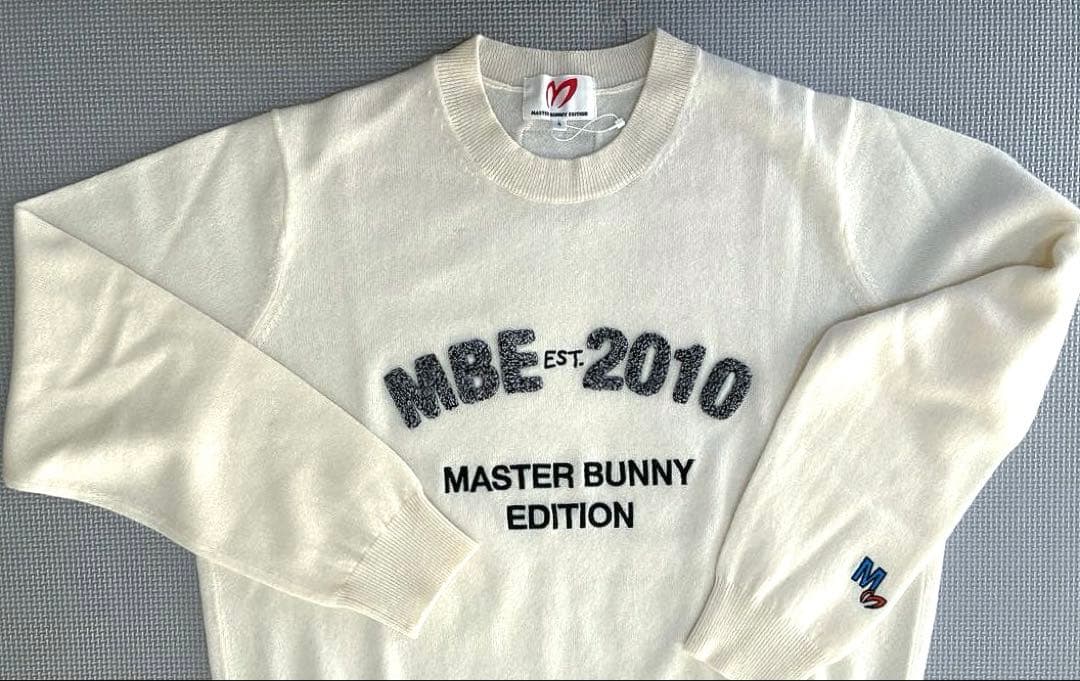 マスターバニーエディション カシミヤ100% ニットプルオーバー（WHT／4）
