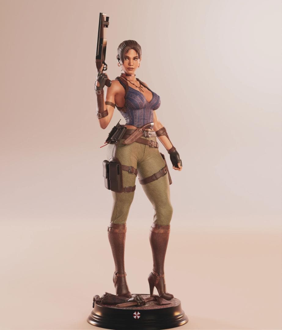 1/4　未塗装 未組立　フィギュア　ガレージキット　シェバ