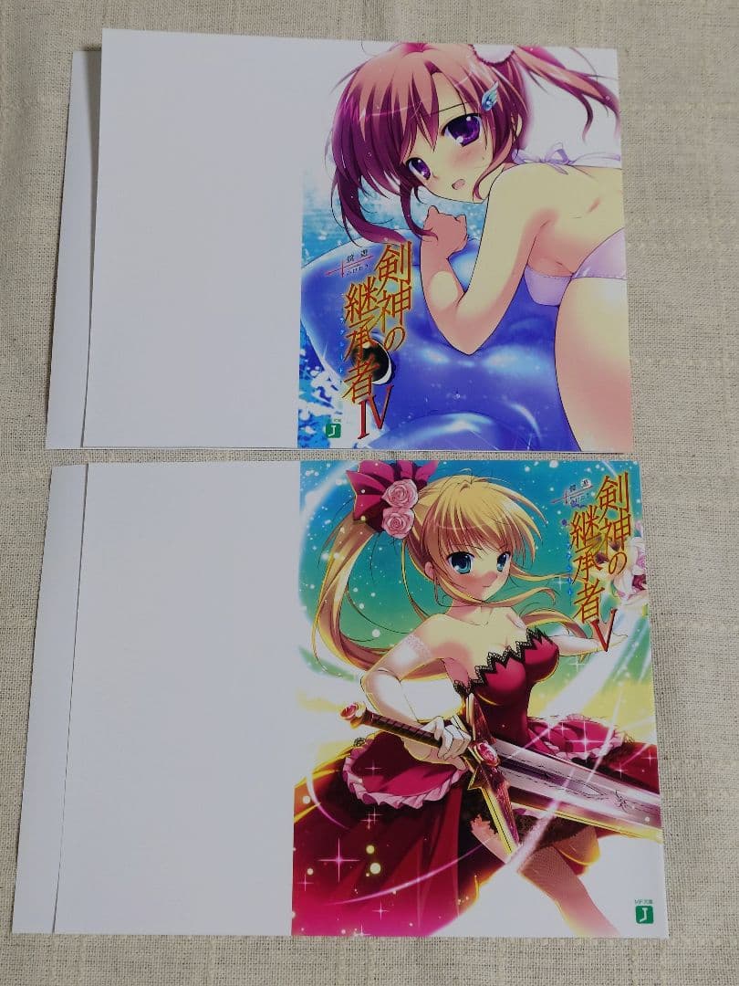 剣神の継承者　特典ブックカバー　11枚セット