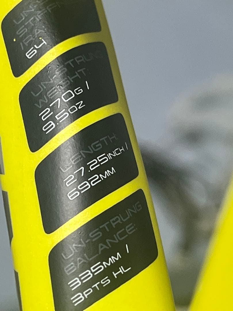 DUNLOP SX600 テニスラケット イエロー