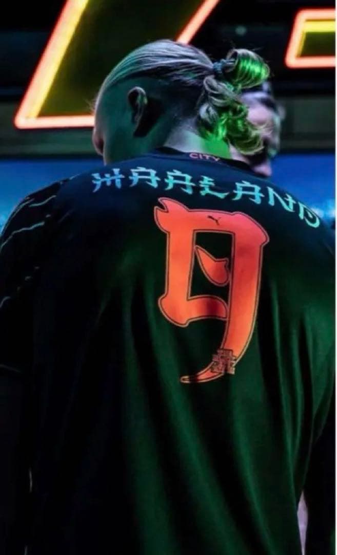 マンチェスターシティ3rdユニホーム　BlackEyePatch コラボ