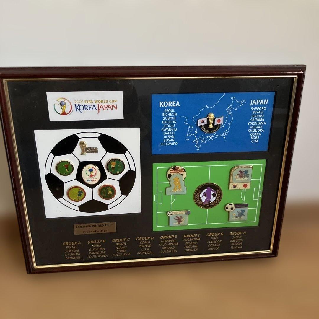 貴重サッカーバッチ2002 FIFA World Cup ピンバッジセット