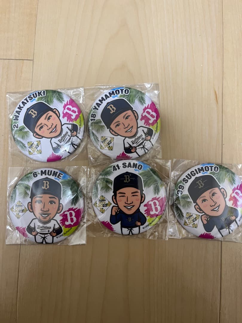 オリックスガチャ 缶バッジ アクキー