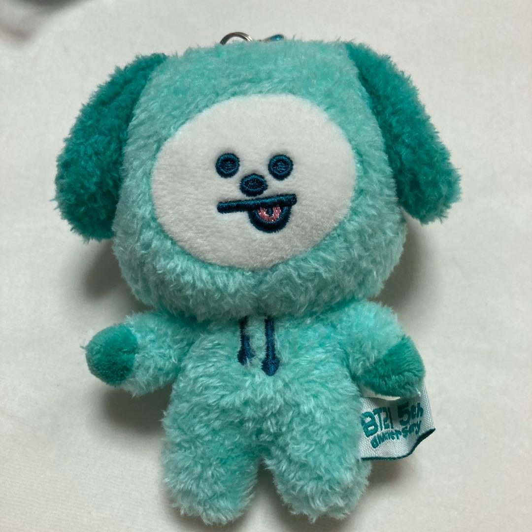 BT21 CHIMMY 5周年 レインボーカラーマスコット　７点セット　チミー