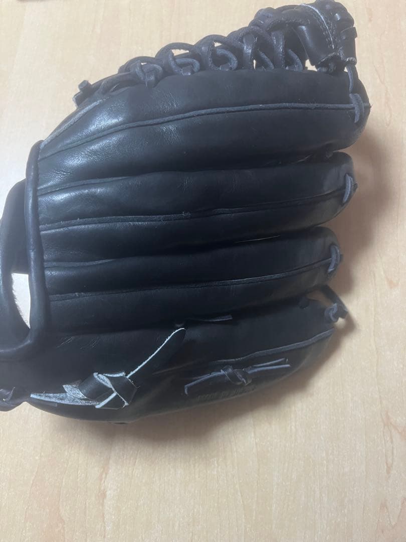 ZETT プロステイタス 左投げ用グローブ 黒 旧ロゴ