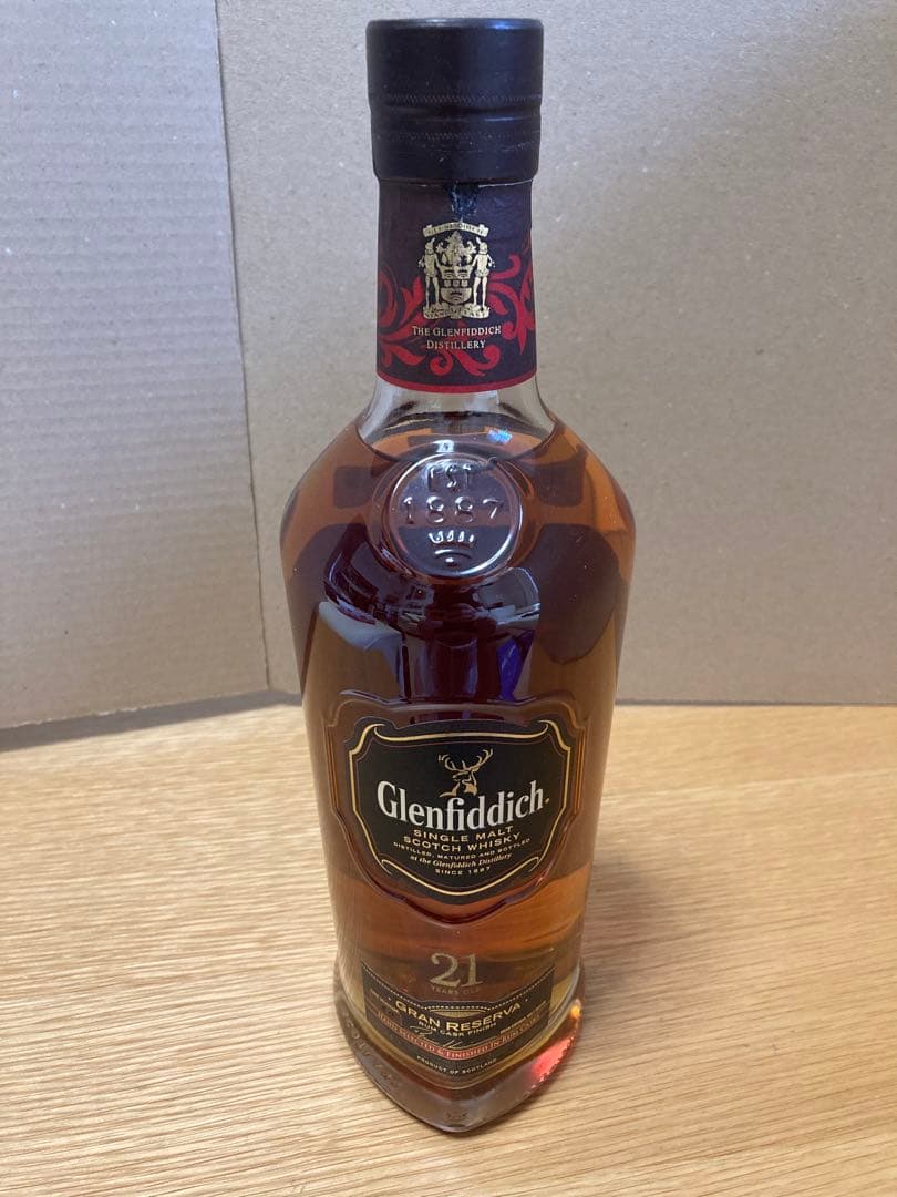 【古酒、稀少】 グレンフィディック 21年 グランレゼルヴァ ラムカスク