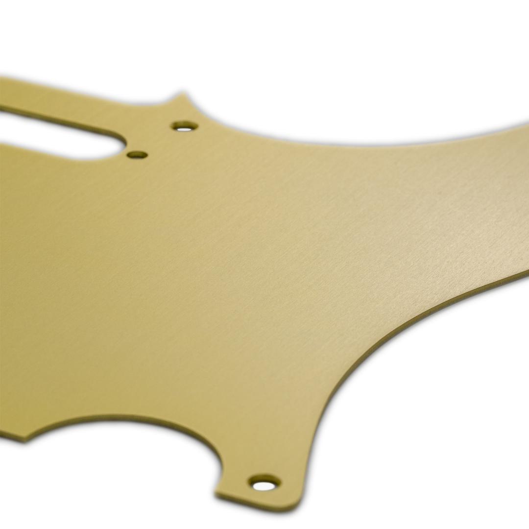 テレキャスター用アノダイズドピックガードGoldゴールド金/Lotustorks