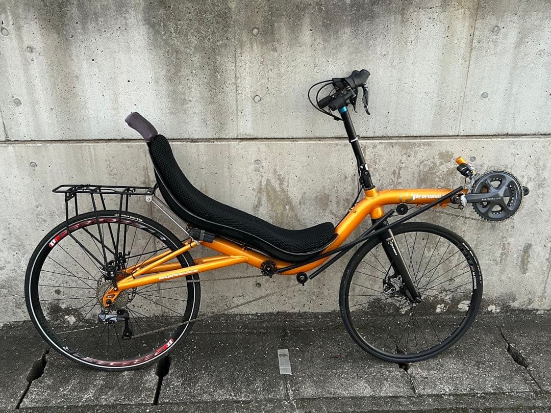 PERFORMER リカンベント自転車 オレンジ