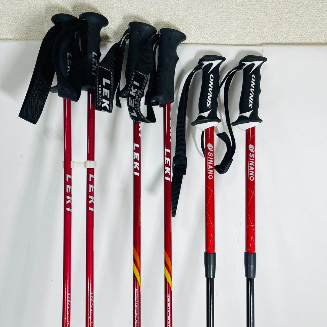 LEKI SINANO スキーストック まとめ売り