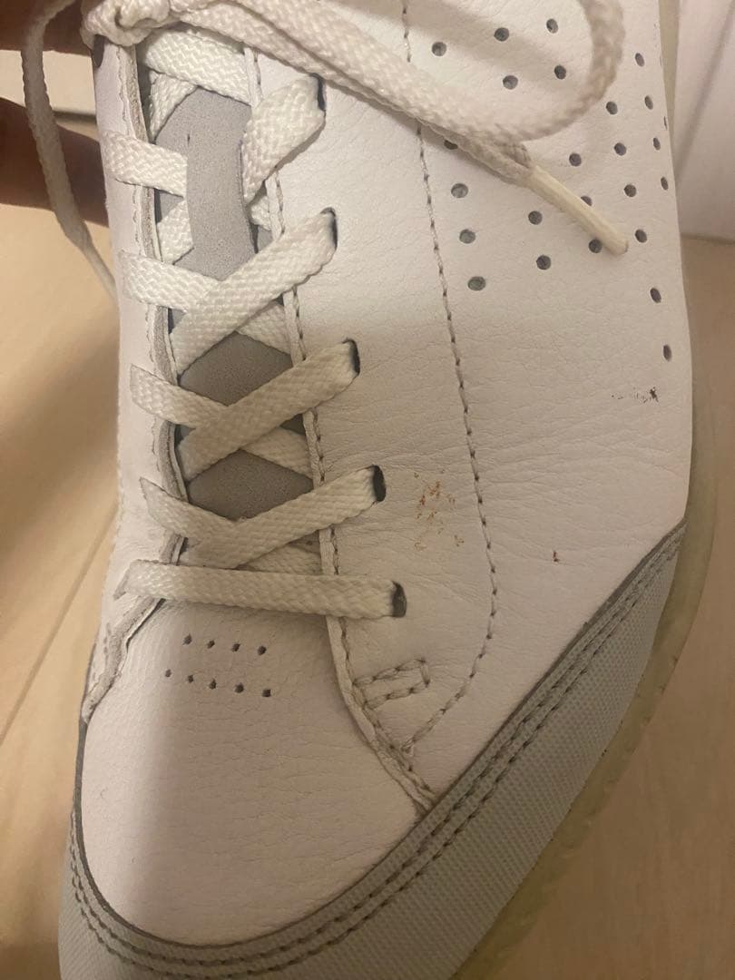 ECCO ホワイト ゴルフシューズ　サイズ43