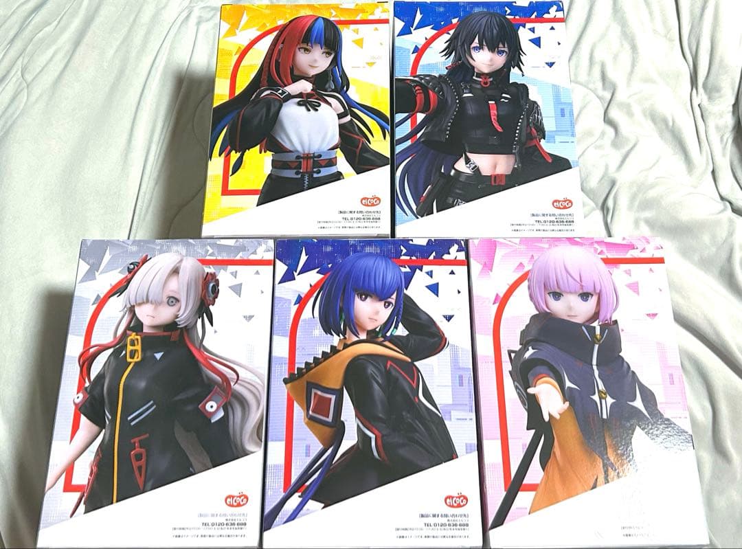 神椿市建設中。フィギュアコンプリートセット